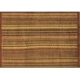 thumbnail image 1 of Ahgly Company Indoor Rectangle Abstract Brown Modern Area Rugs, 8' x 12', 1 of 4