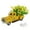 Yellow, variant on GeBuSn Vintage Truck De Cor With Sunflowers Flowers Metal Truck With LED String Lights For Tiered Tray Items Mini Sunflower Home Farmhouse Table (Blue)