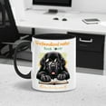 thumbnail image 2 of Newfoundland Mother Book Lover Living That Dog Mom Life Happy Mother's Day 11oz Accent Two-tone Mug Newfie Dog Lover Gifts Coffee Tea Cup - 03004, 2 of 5