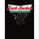 thumbnail image 2 of 1pc Fresh Buckets Served Daily Graphic Print T-Shirt for Women, Casual Round Neck Short Sleeve Tee, Polyester Stretch Fabric, Geometric Basketball Hoop Design, All-Season Comfort, 2 of 6