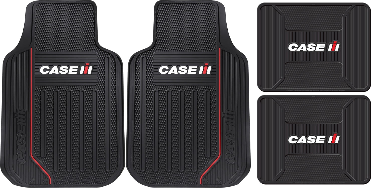 4 Piece Case IH International Harvester Logo Black ALL Weather Heavy