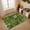Green, variant on Round Area Rug 4 Ft, Red Christmas Washable Non-Slip Circle Carpet for Living Room/Bedroom, Snowflake Winter Xmas Love Hearts Golden Low-Profile Crawling Mats Collection Rugs for Indoor