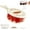 1White/Brown, variant on Fruit Washing Bowl with Strainer,Fruit Strainer Container with Lid,Fruit Washing Basket for Sink with Foldable Handle Drain Container for Berries Vegetables,Fridge Storage Container