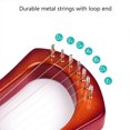 thumbnail image 2 of 19pcs Lyre Strings Lyre Accessories Lyre Steel Strings Instrument Strings, 2 of 6