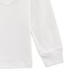 thumbnail image 5 of Povozer Boys Long Sleeve Shirts Cotton Crewneck T-Shirts for Boy Kids Basic Tee(White,4-5Y), 5 of 6