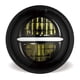 thumbnail image 1 of 5-3/4 5.75 Faro LED Complicate Harley Davidson Motocicleta Sportster 883 Iron Dyna Street Bob Nightster Night Rod Faro Proyector Luz de conducción con DRL (Negro) Xemadio FLD-3071, 1 of 6