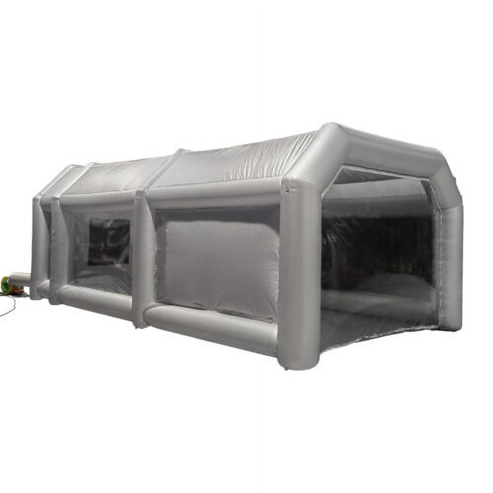 Inflatable Paint Spray Booth Car Painting Work Tent w/ Filter System 26*15*10 Ft