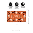thumbnail image 5 of Evergreen 28" x 16" PVC Trapper Mat, Be Ware Indoor and Outdoor Home Decor, 5 of 6