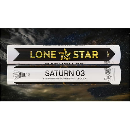 The LONE STAR Feather Shuttlecock - SATURN 03
