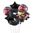 thumbnail image 3 of Juego de 6 a 8 globos de aluminio para fiestas de cumpleaños de Disney Cars para niños y niñas, suministros para fiestas de Lightning McQueen, 3 of 5