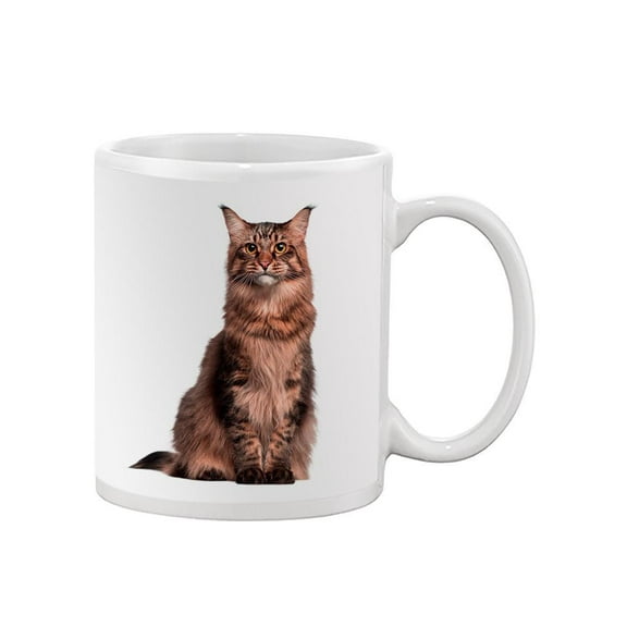 Cute Kitten Sits Mug - SPIdeals Designs,