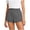 Dark Gray(Shorts), variant on GUACER 2-in-1 Running Shorts for Women with Zipper Pockets, Elastic Waist Workout Athletic Shorts for Gym Sports