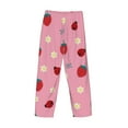 thumbnail image 5 of Qekee Strawberry and Ladybugs Men's Straigh Pajama Pant, 5 of 9