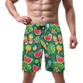 thumbnail image 2 of NICKSUN Men's Swim Trunks, Cute Print Quick Dry Summer Board Beach Shorts with Mesh Lining and Pockets, 2 of 6
