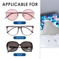 thumbnail image 6 of DODAMOUR 2 Pack Sunglasses Holder for Car Visor, Magnetic Leather Glasses Eyeglass Holder, Eyeglass Hanger and Ticket Card Clip (Grey), 6 of 7