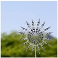 thumbnail image 4 of H&H Silver Metal Windmill-Kinetic Wind Spinners, 4 of 6