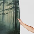 thumbnail image 3 of Orinice Woods Fog Sun Bathroom Decor Set - Colorful Luxurious Graphic Print Polyester Fabric Shower Curtain with Hooks, 100% Polyester Fiber, Home Bathtubs Bathroom Decoration, Multi Size 36x72, 3 of 7