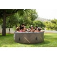 thumbnail image 4 of MSPA, MONO, FRAME SERIES, Round Hot Tub & Spa, UVC & Ozone Sanitization, 138 Air Bubble System, WI-FI Enabled, App Controlled, 6 Persons, 4 of 11