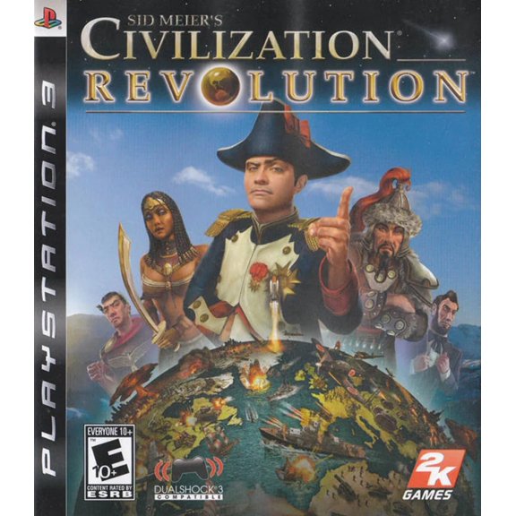 El juego Sid Meier's Civilization Revolution para PS3 de 2K