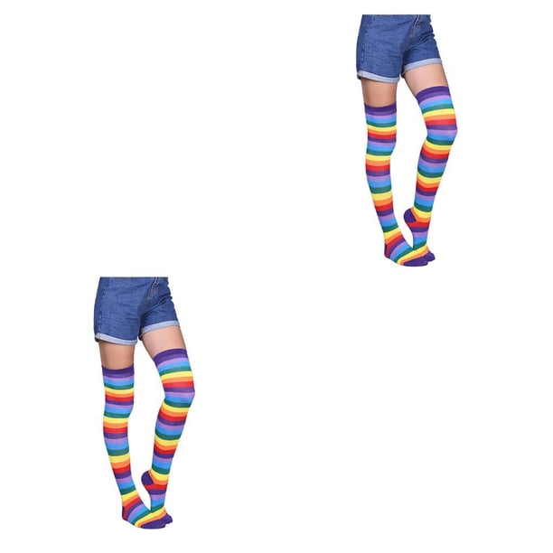 Medias Pantimedias Calcetines altos Minnieouse Iris Muslo Accesorios de juego de roles para fiesta Tipo 15