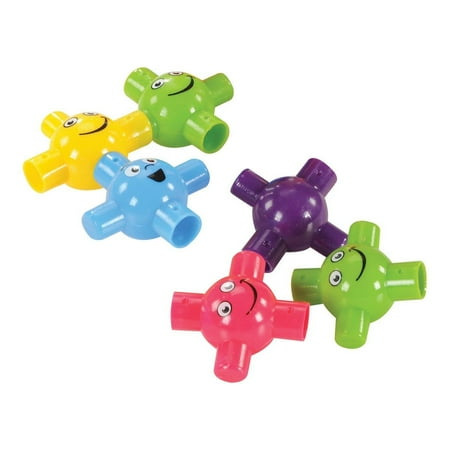 Kaplan Early Learning Company Baby Connects Happy Face Connecting Balls