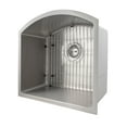 thumbnail image 3 of ZLINE 22 in. Telluride Undermount Single Bowl Kitchen Sink with Bottom Grid (SCS), 3 of 6