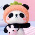 thumbnail image 5 of Kit Needle Felting Kit DIY Handmade Wool Pedant Materials Cartoon Panda Shape for Beginners, 5 of 5