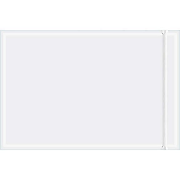The Packaging Wholesalers B43960 6 x 9 in. Resealable Clear Face Document Envelopes - 1000 per Case