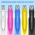 thumbnail image 3 of UBSWF-German Nail Clippers for Men with Catcher, Toenail Clipper for Thick Toenails and Fingernails, Long Handle Nail Clippers with Catcher, Precision Nail Trimmer for Men and Women, 3 of 4
