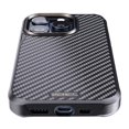 thumbnail image 4 of Funda REBEL para iPhone 15 Pro Gen 5 de fibra de aramida negra de 6.1 pulgadas, 4 of 8