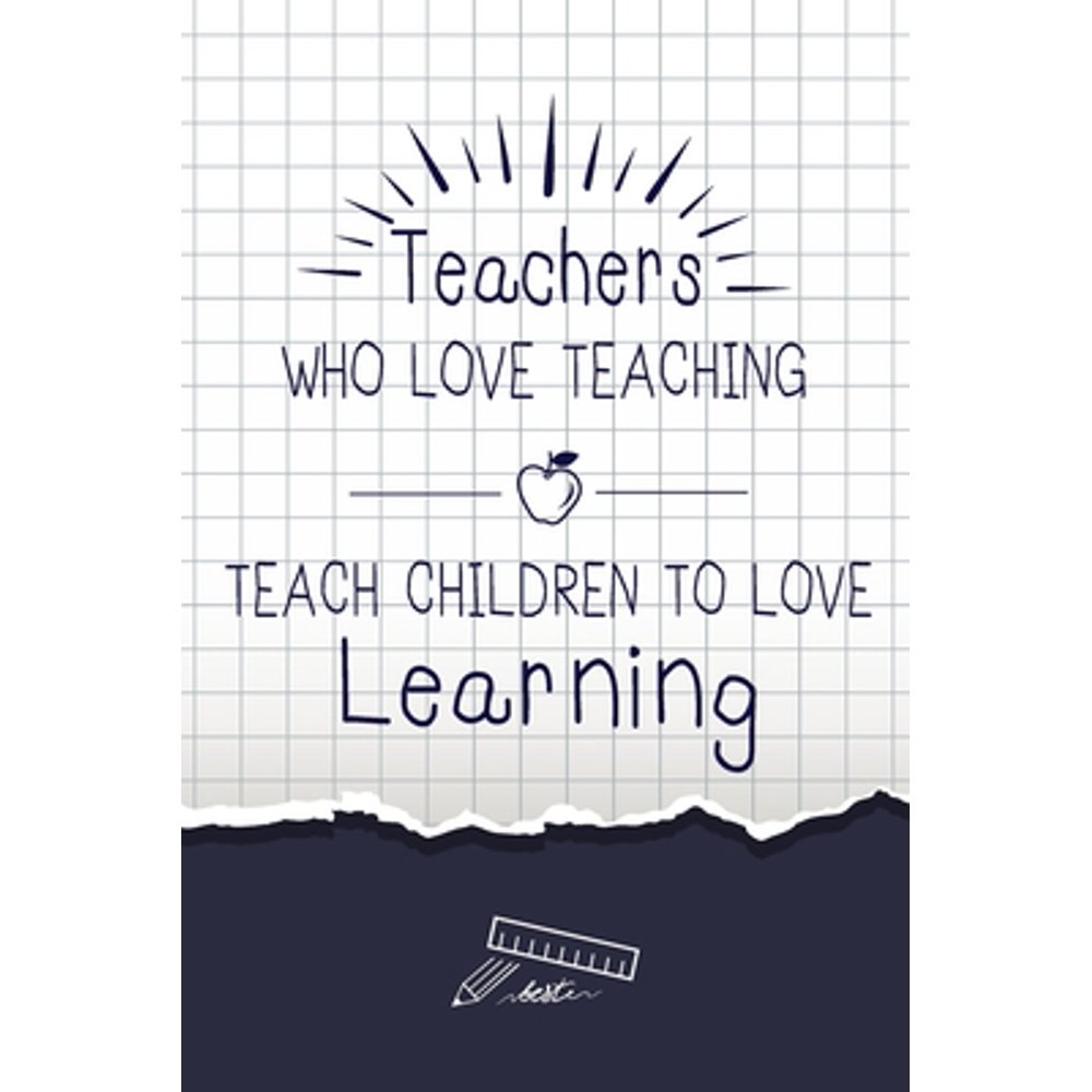 Teacher Notebook Cover Teacher Who Love Teaching Teach Children to