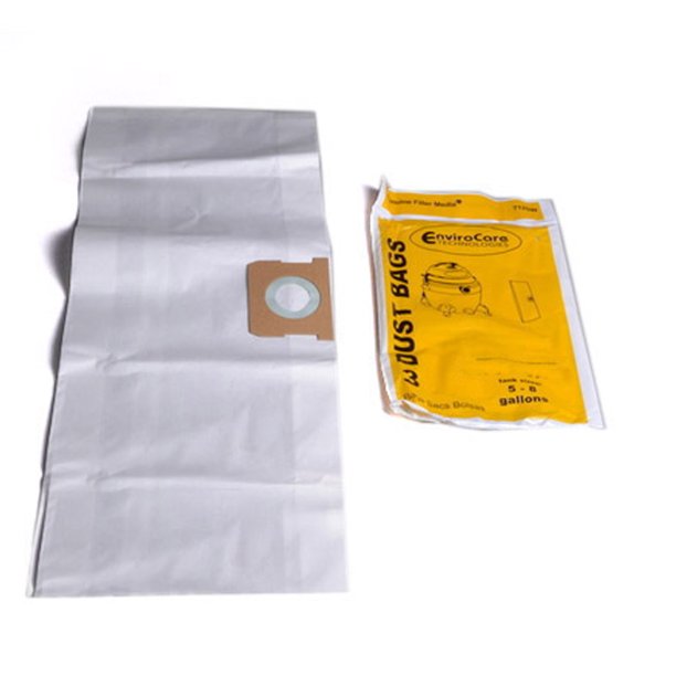 Replacement Part For Shop Vac 568 Gallon Vacuum Bag Type E 9066100