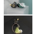 thumbnail image 3 of Injueey Auriculares intrauditivos con Cable desmontable de 3,5mm, auriculares con cancelación de ruido para teléfono, auriculares dinámicos de 2 pines Electrónica Oro con micrófono, 3 of 6