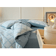 thumbnail image 3 of Xiao Hua Juego de sábanas, juego de sábanas y fundas de almohada, juego de cama individual, ropa de cama de hotel, decoración del hogar (azul), 3 of 4