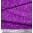 thumbnail image 2 of Soimoi Purple Rayon Fabric Brush Stroke Abstract Print Sewing Fabric Yard 56 Inch Wide, 2 of 3