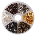 thumbnail image 1 of 1 Ensemble/1380 Pcs Embouts de Cordon Pliables en Fer pour Terminators Pinces pour Bricolage, 1 of 8