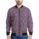 thumbnail image 3 of Chaqueta con cremallera con estampado floral bohemio vintage para hombre, sudaderas casuales de manga larga con estampado de flores en 3D, chaquetas, abrigos, blusas de calle, 3 of 5