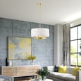 thumbnail image 5 of Livex Lighting - Cresthaven - 4 Light Chandelier in Contemporary Style - 18, 5 of 11