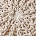 thumbnail image 5 of DUOSONG Knited Pouf Beige Cotton Furniture Primary Living Space Bean Bag Chairs & Lazy Sofa Chair, 5 of 6
