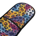 thumbnail image 2 of Dailycode Double Sided Oven Mitt with Loop Heat Resistant Kitchen Long Potholders 7" x 35" Watercolor Leopard Skin, 2 of 6