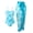 All Blue, variant on 2024 Amazon European and American One-Piece Swimsuit Women Sexy Tight Foreign Trade Cross-Border Swimwear High-End Beach Set
