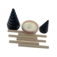 thumbnail image 2 of Plantillas de Bobinado Colamx 2 uds Negro, 2 of 8
