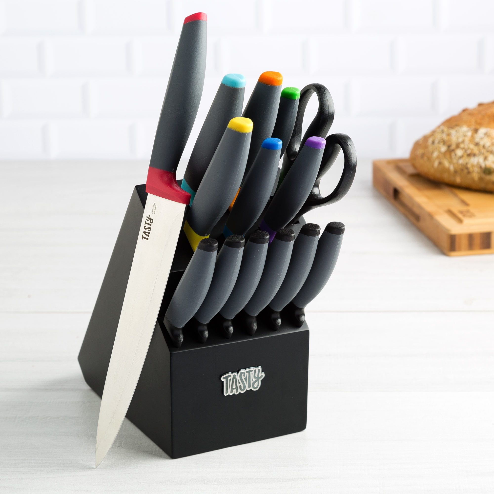 Tasty 15 Piece Block Knife Set 