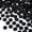 Black, variant on John Bead 1000-Piece 8mm (SS39) | Orange AB Acrylic Round Flat Back Rhinestones