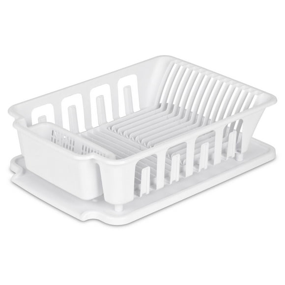 Sterilite 2 Piece Sink Set - White, 2 PIECE