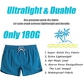 thumbnail image 4 of SHIQI-Mens Swim Trunks with Mesh Lining Quick Dry Mens Bathing Suit Shorts, 4 of 4