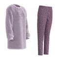thumbnail image 3 of Pijama Secret Treasures Talla 4 con Sudadera de Peluche Diseño de Gato con Pantalon Estampado Lila, 3 of 4