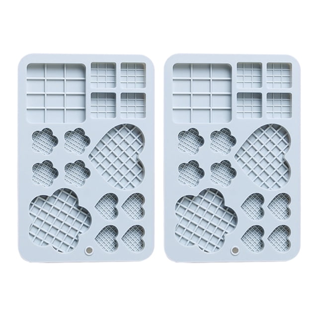 Molde de cocina para hornear, molde de placa de chocolate para gofres con flores de amor, decoración para hornear, molde de silicona para pastel fondant