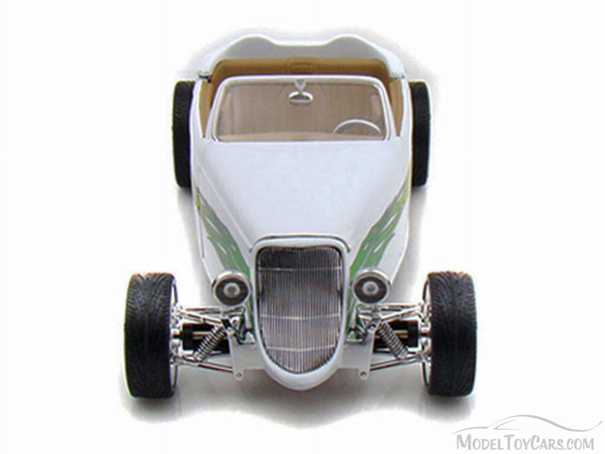 1933 Ford Convertible, White - Road Signature 92838 - 1/18 Scale Diecast Model Toy Car