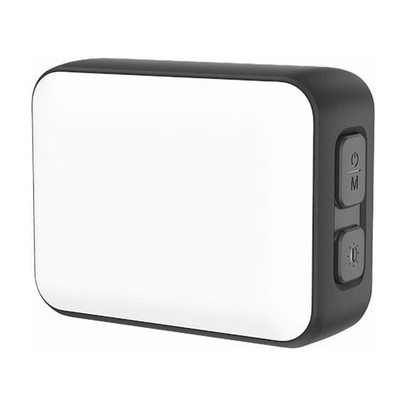 RUYIQUQU Magnetic Fill Light Compatible with DJI Osmo Pocket 4/3, Portable Vlog Pocket LED Light with 3-Stage Brightness, Long Battery Life for Action Camera Accessories
